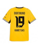 Borussia Dortmund Konstantinos Karetsas #19 Domácí Dres 2026-27 Krátký Rukáv